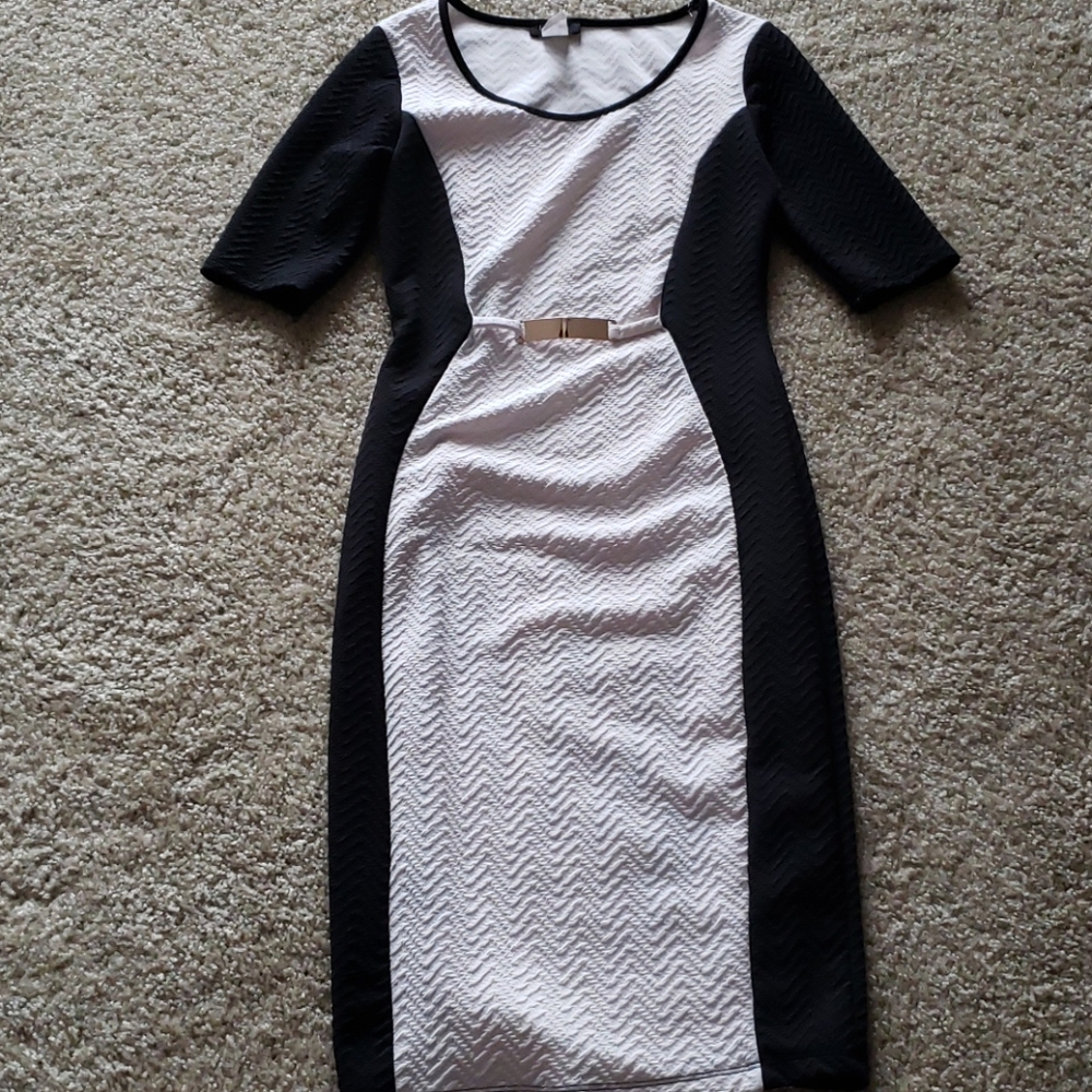 Two tone dress